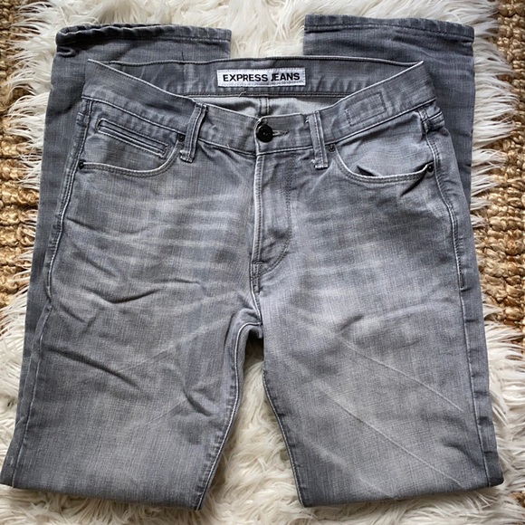 Express Other - Express jeans men’s Rocco slim fit straight leg jeans 29 x 32 faded cotton